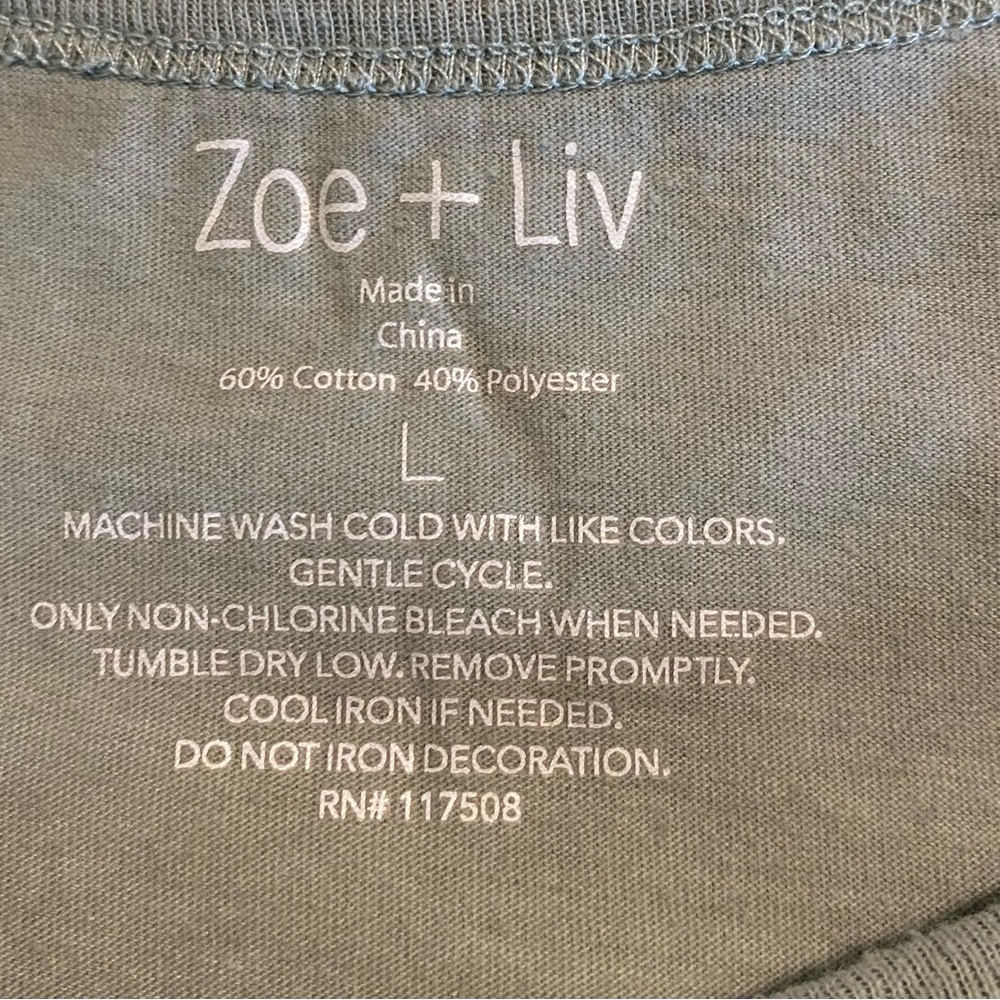 Zoe & Liv Yosemite soft cotton-blend graphic t-shirt Size: Large - Picture 8 of 10